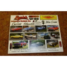Katalog nya delar Oldsmobile Cutlass/442/Hurst 1961-77